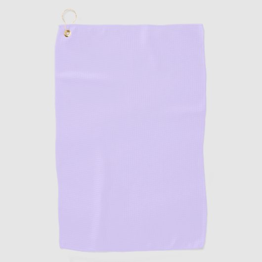 Bleke lavender Solid Color Golfhanddoek (Voorkant)