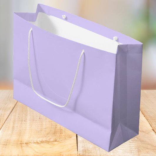 Bleke lavender Solid Color Groot Cadeauzakje