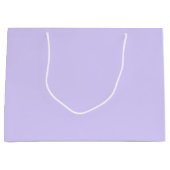 Bleke lavender Solid Color Groot Cadeauzakje (Voorkant)