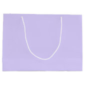 Bleke lavender Solid Color Groot Cadeauzakje (Achterkant)