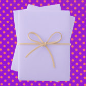 Bleke lavender Solid Color Inpakpapier Vel