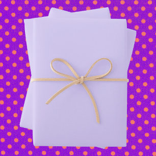 Bleke lavender Solid Color Inpakpapier Vel