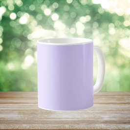 Bleke lavender Solid Color Koffiemok
