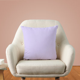 Bleke lavender Solid Color Kussen