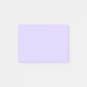 Bleke lavender Solid Color Post-it® Notes (Voorkant)