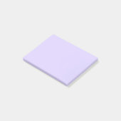 Bleke lavender Solid Color Post-it® Notes (Schuin)