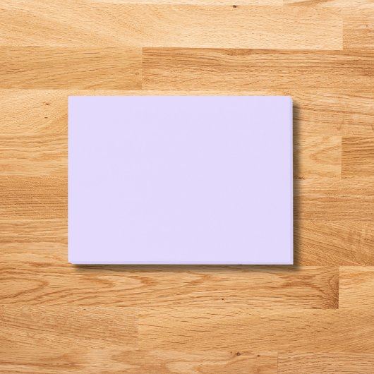 Bleke lavender Solid Color Post-it® Notes
