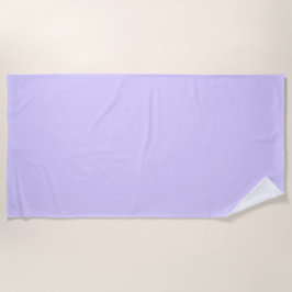 Bleke lavender Solid Color Strandlaken