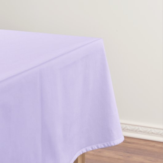 Bleke lavender Solid Color Tafelkleed (Voorbeeld)