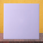 Bleke lavender Solid Color Tegeltje<br><div class="desc">Bleke lavender Solid Color</div>