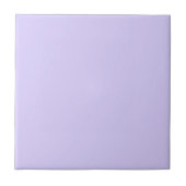 Bleke lavender Solid Color Tegeltje (Voorkant)