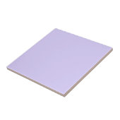 Bleke lavender Solid Color Tegeltje (Zijkant)