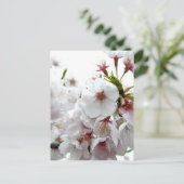 Bleke lente briefkaart (Staand voorkant)