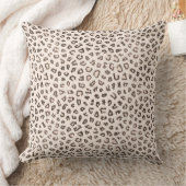 Bleke leopard-kussen kussen (Deken)