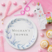  Bleke Lila olievlek Papieren Bordje (Feest)