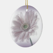 Bleke Lila Zonnebloem Keramisch Ornament (Rechts)
