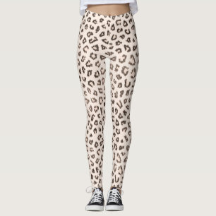 Bleke Luipaard Broek Leggings