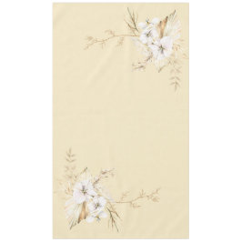 Bleke Maan en Boho Floral Corners Tafelkleed