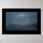 bleke maan poster (Voorkant)
