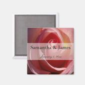 Bleke Maan Roos Magneet (Voorkant / Achterkant)