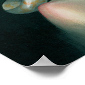 Bleke Medusa ART PRINT pop surrealisme grote oogku (Hoek)