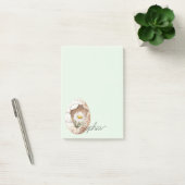 Bleke Munt Ei Madeliefje Bloem Post-it® Notes (Kantoor)