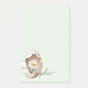 Bleke Munt Ei Madeliefje Bloem Post-it® Notes