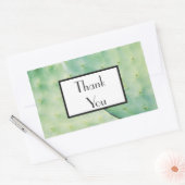 Bleke Opuntia Dank U Huwelijksgeschenk Sticker (Envelop)