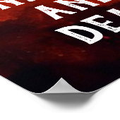 Bleke Paard en Ruiter Poster (Hoek)