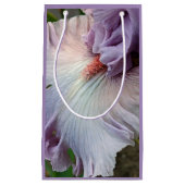 Bleke Paarse Bearded Iris Bloom Floral Klein Cadeauzakje (Voorkant)