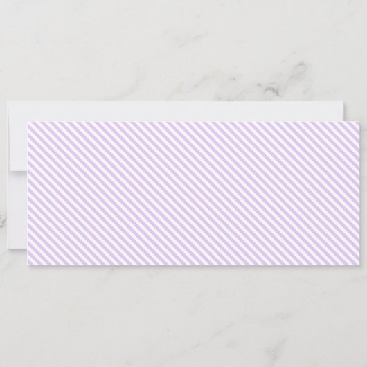 Bleke Paarse Happy Moederdag Cadeaubon Kaart (Achterkant)