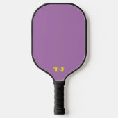 Bleke Paarse monogrammen Pickleball Paddle (Voorkant)
