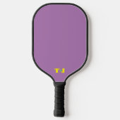 Bleke Paarse monogrammen Pickleball Paddle (Achterkant)