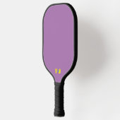 Bleke Paarse monogrammen Pickleball Paddle (Links)
