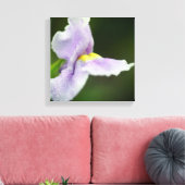 Bleke Paarse Orchidee Wildflower Canvas Afdruk (Insitu (Woonkamer))