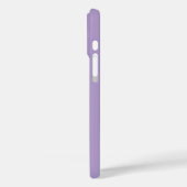 Bleke Paarse Solid Color iPhone 16 Plus Hoesje (Achterkant / Links)