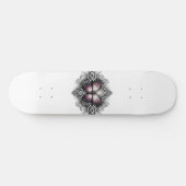 Bleke Paarse vlinder Persoonlijk Skateboard (Horizontaal)