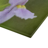 Bleke Paarse Wilde Orchidebloem Snijplank (Hoek)