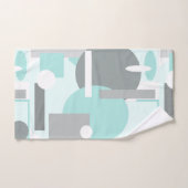 Bleke pasta-kleuren Abstracte kunstgeometrie Bad Handdoek (Handdoek)