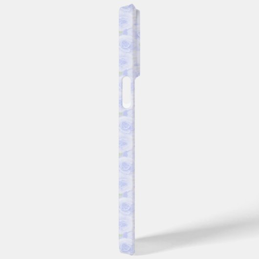 BLEKE PASTEL BLUE ROZEN Case-Mate iPhone CASE (Achterkant / Rechts)