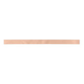 Bleke Pastel Perzik Kleuraccent Satijnen Lint (Voorkant)