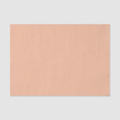Bleke Pastel Perzik Pop Van Kleur Tissuepapier (Voorkant)