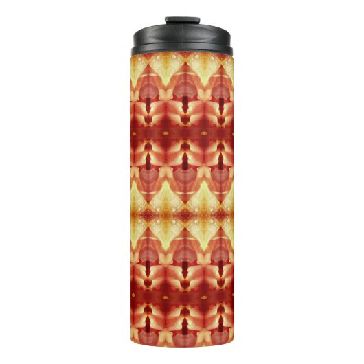 Bleke Peachy Reco Ikat 3 Thermosbeker (Voorkant)