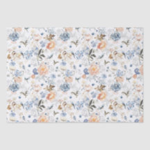 Bleke Perzik Blozende Blauwe Vogel 