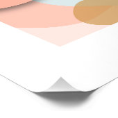 Bleke Perzik Kameleon Perfect Poster (Hoek)