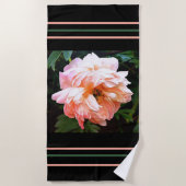 Bleke perzikpioen strandlaken (Voorkant)