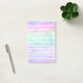 bleke regenboogkwaststrepen : post-it® notes (Kantoor)