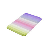 Bleke regenboogstrips voor het decor badmat (Gekanteld)