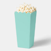 Bleke Robin Egg Blue Solid Color Bedankdoosjes (Popped)