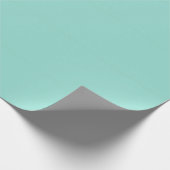 Bleke Robin Egg Blue Solid Color Cadeaupapier (Hoek)